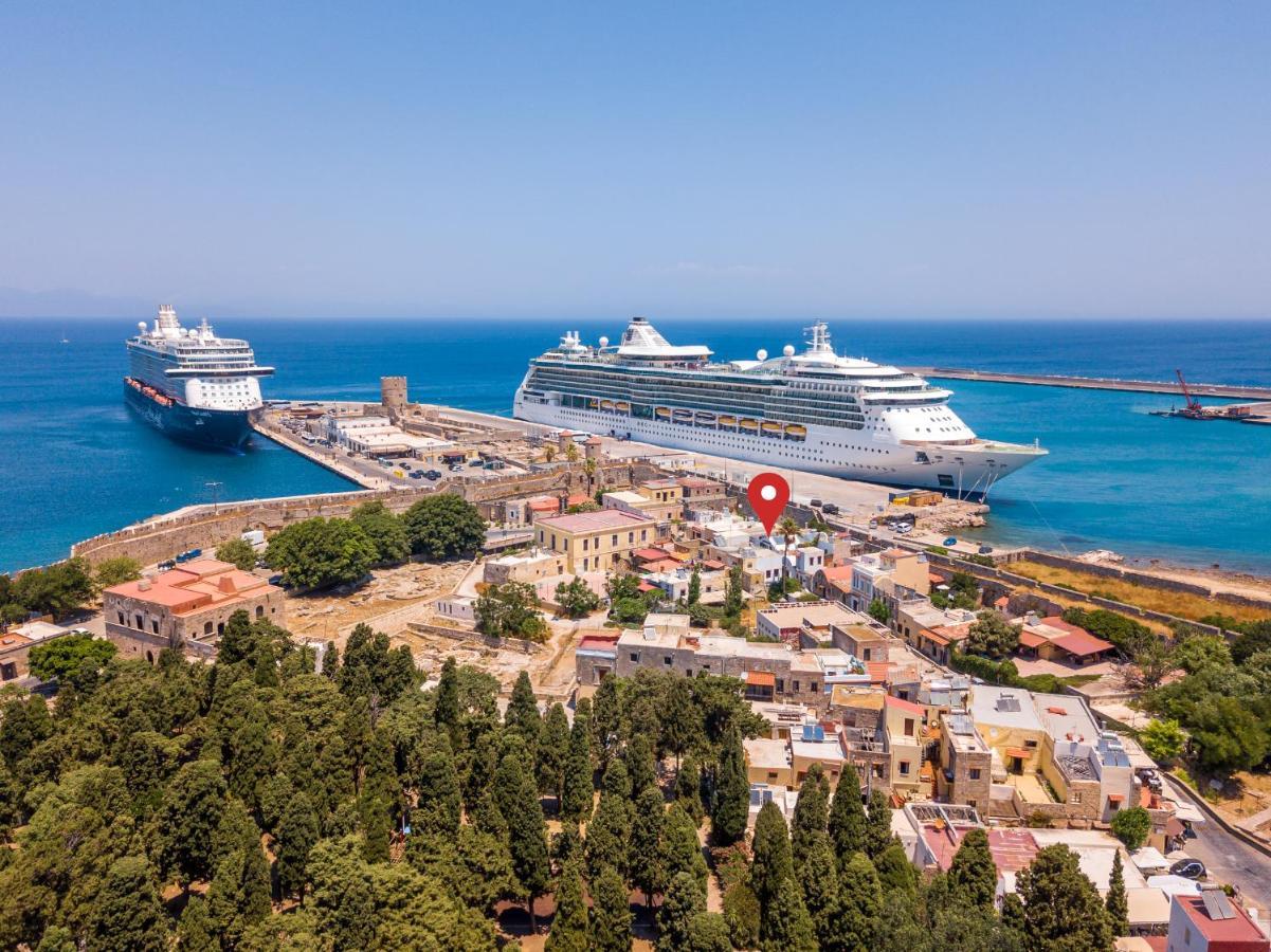 Cava D'Oro Hotel Rhodes City Bagian luar foto